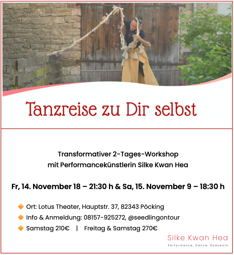 TANZREISE ZU DIR SELBST • 2 Tages-WORKSHOP